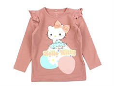 Name It ash rose Hello Kitty sløjfe top